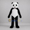Custom Black and White Panda Mascot Costume Adult Full Body Suit for Wildlife Events Custom Black and White Panda Mascot Costume Adult Full Body Suit for Wildlife Events