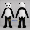 Custom Black and White Panda Mascot Costume Adult Full Body Suit for Wildlife Events Custom Black and White Panda Mascot Costume Adult Full Body Suit for Wildlife Events