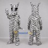 Custom Black and White Zebra Mascot Costume Adult Full Body Suit for Wildlife Events Custom Black and White Zebra Mascot Costume Adult Full Body Suit for Wildlife Events