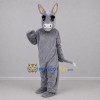 Custom Gray Donkey Mascot Costume Adult Full Body Suit for Farm Events Custom Gray Donkey Mascot Costume Adult Full Body Suit for Farm Events