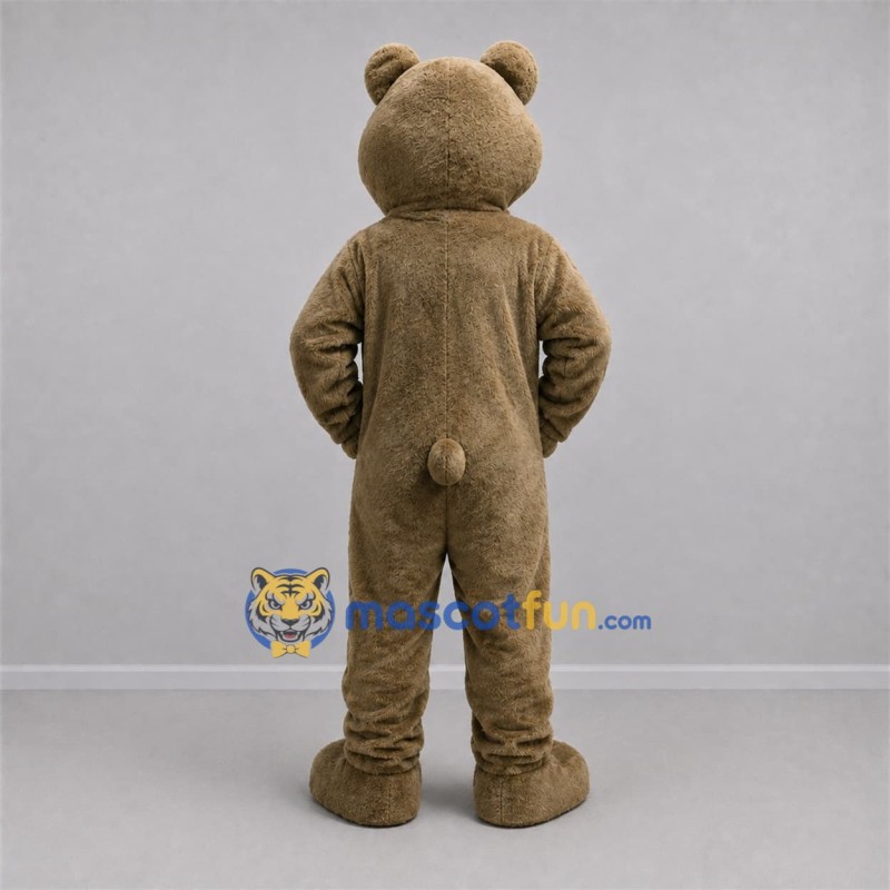 Custom Brown Bear Mascot Costume Adult Full Body Suit for Wildlife Events Custom Brown Bear Mascot Costume Adult Full Body Suit for Wildlife Events