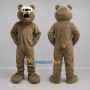Custom Brown Bear Mascot Costume Adult Full Body Suit for Wildlife Events