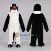 Custom Black and White Penguin Mascot Costume Adult Full Body Suit for Winter Events Custom Black and White Penguin Mascot Costume Adult Full Body Suit for Winter Events