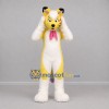Custom Yellow and White Fox Mascot Costume Adult Full Body Suit for Birthday Parties Custom Yellow and White Fox Mascot Costume Adult Full Body Suit for Birthday Parties