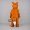 Custom Orange and White Fox Mascot Costume Adult Full Body Suit for Wildlife Events Custom Orange and White Fox Mascot Costume Adult Full Body Suit for Wildlife Events