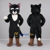 Custom Black and White Cat Mascot Costume Adult Full Body Suit for Storytelling Events Custom Black and White Cat Mascot Costume Adult Full Body Suit for Storytelling Events