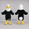 Custom Black and White Bald Eagle Mascot Costume Adult Full Body Suit for Sports Events Custom Black and White Bald Eagle Mascot Costume Adult Full Body Suit for Sports Events