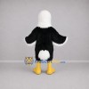 Custom Black and White Bald Eagle Mascot Costume Adult Full Body Suit for Sports Events Custom Black and White Bald Eagle Mascot Costume Adult Full Body Suit for Sports Events
