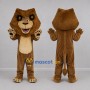 Custom Brown and Tan Lion Mascot Costume Adult Full Body Suit for Wildlife Events
