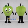 Custom Green Apple Mascot Costume Adult Full Body Suit for Food Festivals
