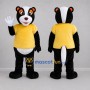 Custom Black and White Skunk Mascot Costume Adult Full Body Suit for Nature Events