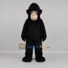 Custom Black Gorilla Mascot Costume Adult Full Body Suit for Wildlife Events Custom Black Gorilla Mascot Costume Adult Full Body Suit for Wildlife Events