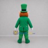 Custom Green and Gold Leprechaun Mascot Costume Adult Full Body Suit for St Patricks Day Events
