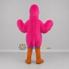 Custom Pink Flamingo Mascot Costume Adult Full Body Suit for Summer Events