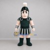 Custom Black and White Spartan Warrior Mascot Costume Adult Full Body Suit for Sports Events