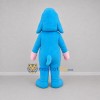 Custom Blue and White Bunny Mascot Costume Adult Full Body Suit for Spring Events