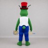 Custom Green and Blue Insect Mascot Costume Adult Full Body Suit for Garden Events