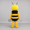 Custom Yellow and Black Bee Mascot Costume Adult Full Body Suit for Garden Events