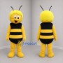 Custom Yellow and Black Bee Mascot Costume Adult Full Body Suit for Garden Events