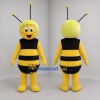 Custom Yellow and Black Bee Mascot Costume Adult Full Body Suit for Garden Events