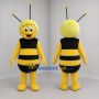 Custom Yellow and Black Bee Mascot Costume Adult Full Body Suit for Garden Events