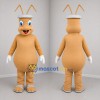 Custom Tan Insect Mascot Costume Adult Full Body Suit for Nature Events