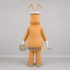 Custom Tan Insect Mascot Costume Adult Full Body Suit for Nature Events