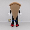 Custom White and Red Pizza Slice Mascot Costume Adult Full Body Suit for Restaurant Promotions