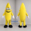 Custom Yellow Banana Mascot Costume Adult Full Body Suit for Fruit Promotions