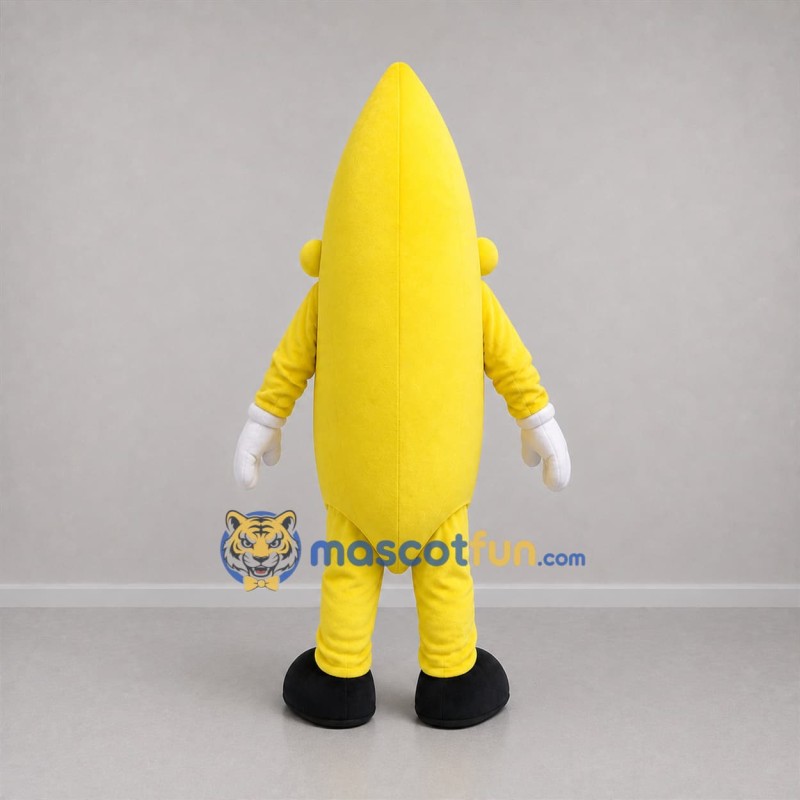 Custom Yellow Banana Mascot Costume Adult Full Body Suit for Fruit Promotions