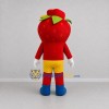 Custom Red and Yellow Strawberry Mascot Costume Adult Full Body Suit for Food Festivals