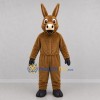 Custom Brown Donkey Mascot Costume Adult Full Body Suit for Farm Events