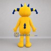 Custom Yellow and Blue Monster Mascot Costume Adult Full Body Suit for Birthday Parties