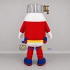 Custom Red and White Plumbing Character Mascot Costume Adult Full Body Suit for Trade Shows