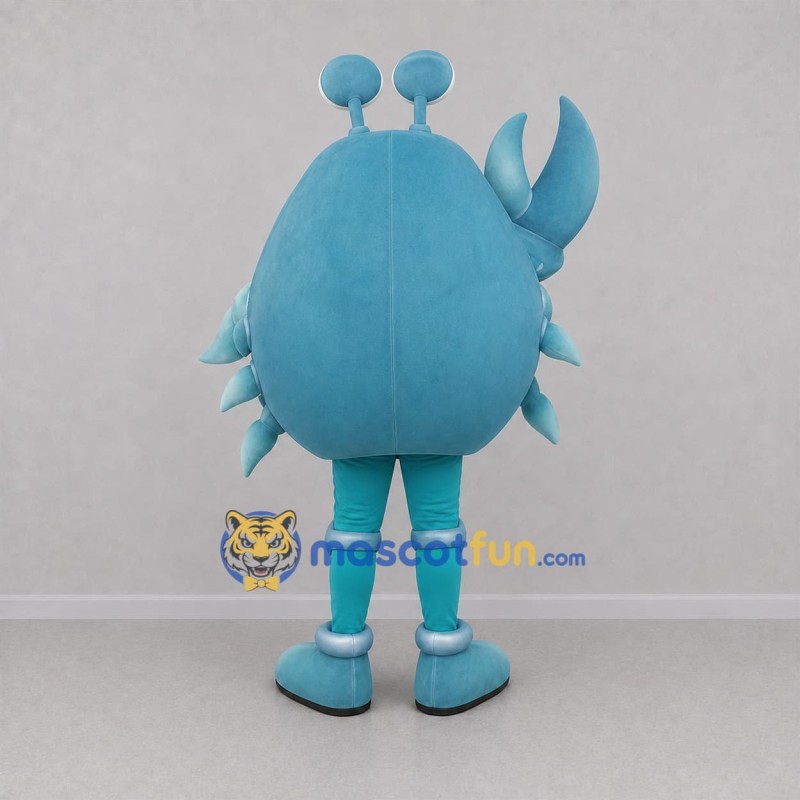 Custom Blue Crab Mascot Costume Adult Full Body Suit for Ocean Events