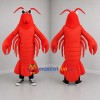 Custom Red Lobster Mascot Costume Adult Full Body Suit for Seafood Festivals