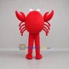 Custom Red and White Crab Mascot Costume Adult Full Body Suit for Seafood Festivals