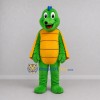 Custom Green and Yellow Dragon Mascot Costume Adult Full Body Suit for Birthday Parties