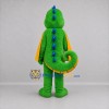 Custom Green and Yellow Dragon Mascot Costume Adult Full Body Suit for Birthday Parties
