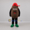 Custom Brown and Red Food Character Mascot Costume Adult Full Body Suit for Food Festivals