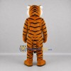 Custom Orange and Black Tiger Mascot Costume Adult Full Body Suit for Sports Events