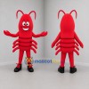 Custom Red Lobster Mascot Costume Adult Full Body Suit for Seafood Festivals