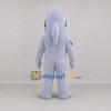 Custom Gray and White Shark Mascot Costume Adult Full Body Suit for Ocean Events