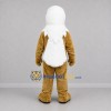 Custom Brown and White Eagle Mascot Costume Adult Full Body Suit for Sports Events