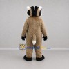 Custom Brown and Black Badger Mascot Costume Adult Full Body Suit for Wildlife Events
