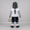 Custom Gray and White Shark Mascot Costume Adult Full Body Suit for Sports Events