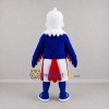 Custom Blue and White Bird Mascot Costume Adult Full Body Suit for Sports Events