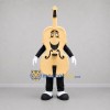 Custom Tan Violin Mascot Costume Adult Full Body Suit for Music Events