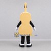 Custom Tan Violin Mascot Costume Adult Full Body Suit for Music Events