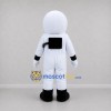 Custom White and Black Astronaut Mascot Costume Adult Full Body Suit for Space Events